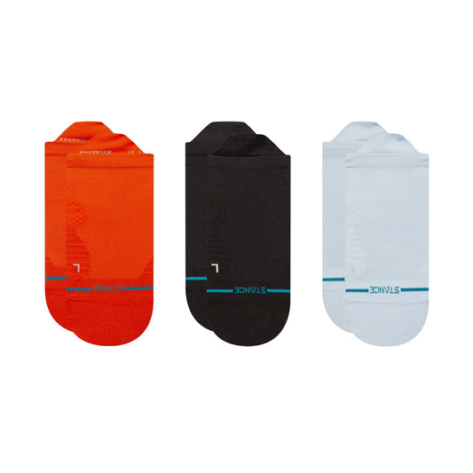 Lot de 3 paires de chaussettes à languette ultra fines rouges Iconic de Stance