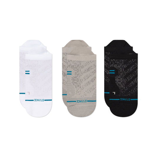 Lot de 3 chaussettes à languette multicolores Run Light de Stance