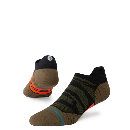 Chaussettes à languette fines Stance Primal olive