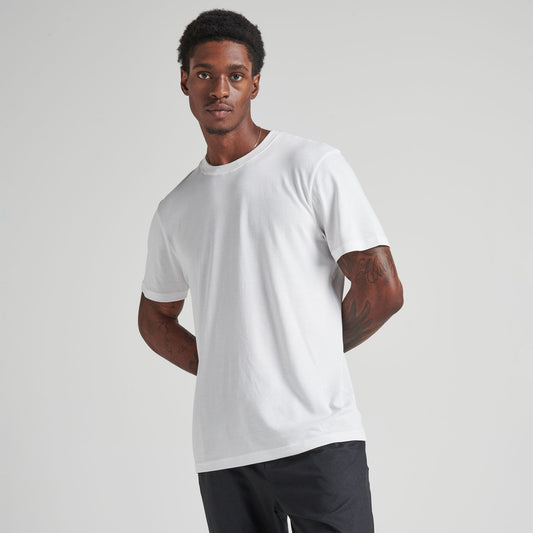 T-shirt à col ras-du-cou standard blanc de Stance | modèle