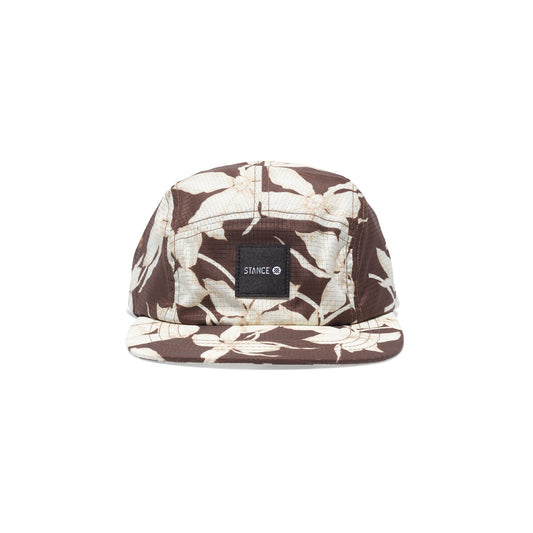Stance Kinetic Adjustable Cap White Brown