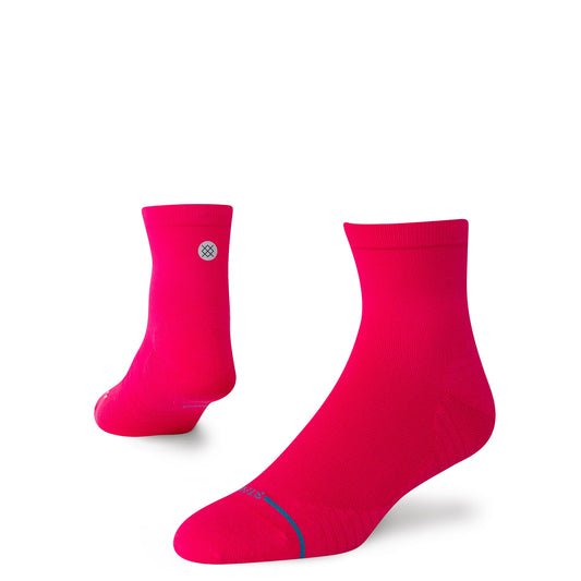 Chaussettes basses ultra fines magenta Iconic de Stance