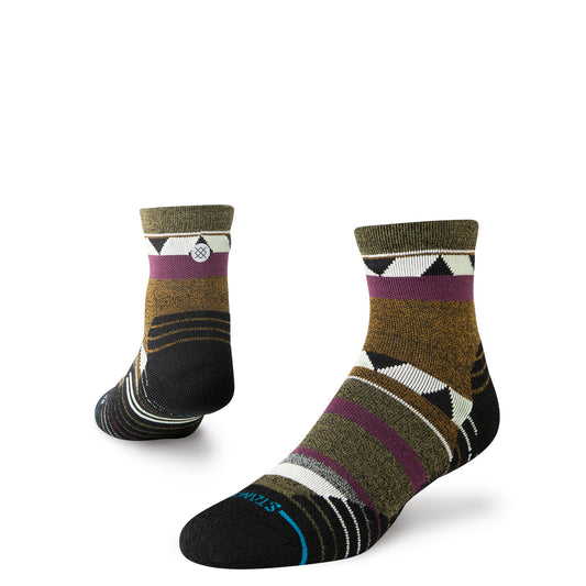 Chaussettes basses en laine Stance Climbers vert