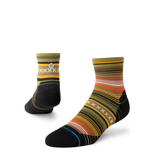 Chaussettes basses fines Stance Curren olive