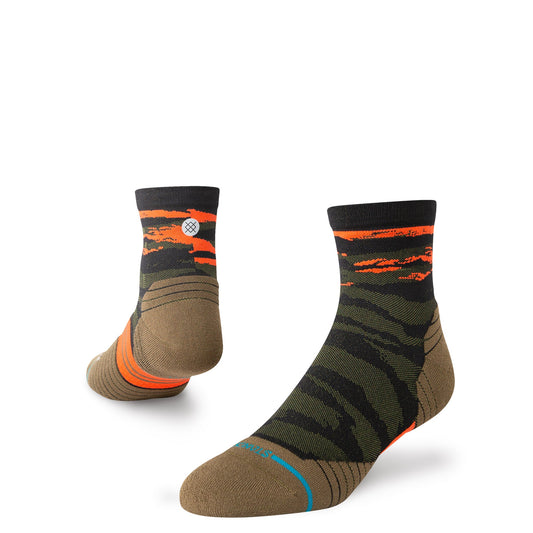 Chaussettes basses fines Stance Primal olive