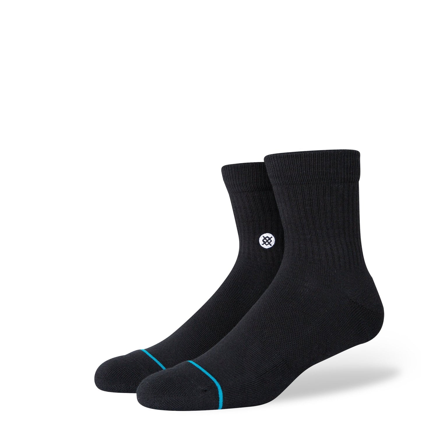 Stance Icon Quarter Sock 3 Pack Black