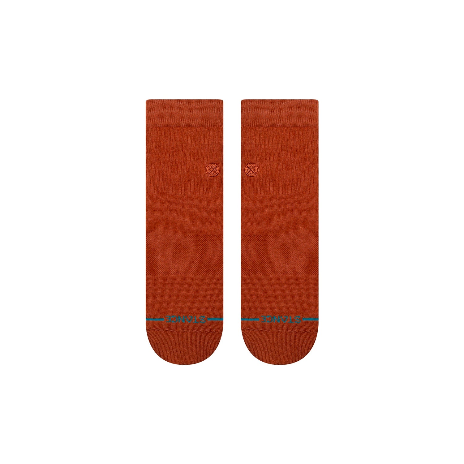 Stance Icon Quarter Sock Burnt Orange 