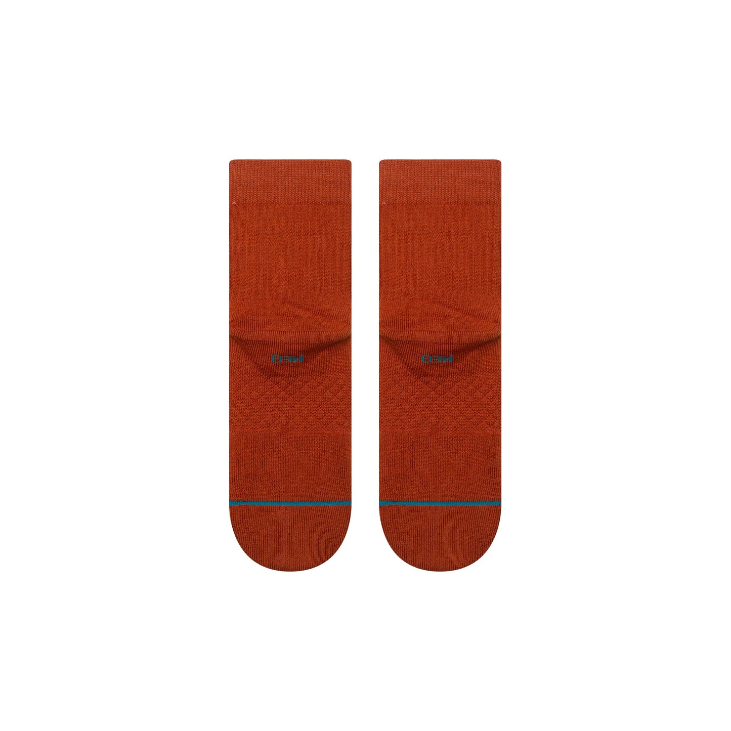 Chaussettes basses orange brûlé Icon de Stance