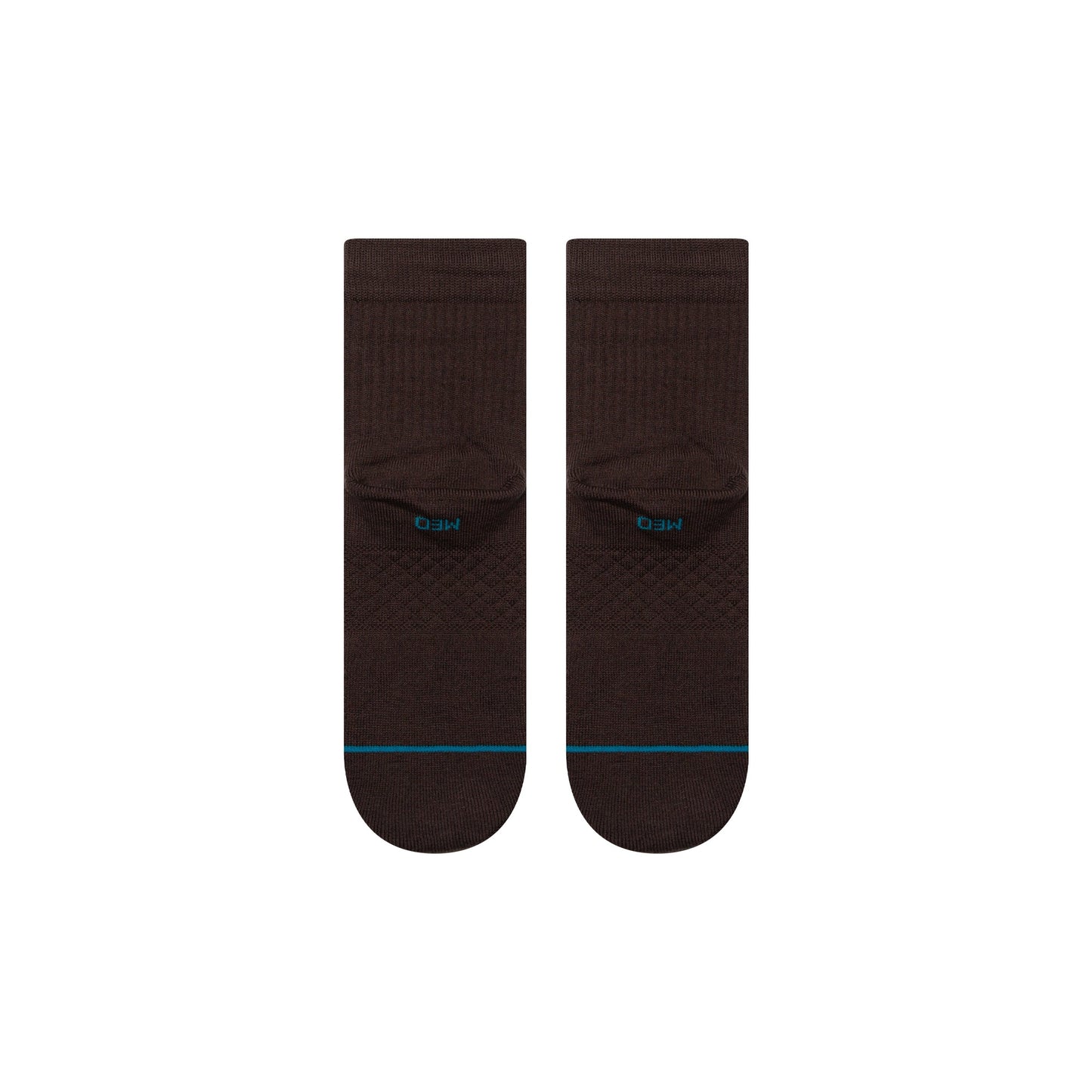 Stance Icon Quarter Sock Dark Brown 