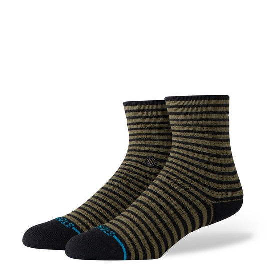 Chaussettes basses vert armée Gregor de Stance