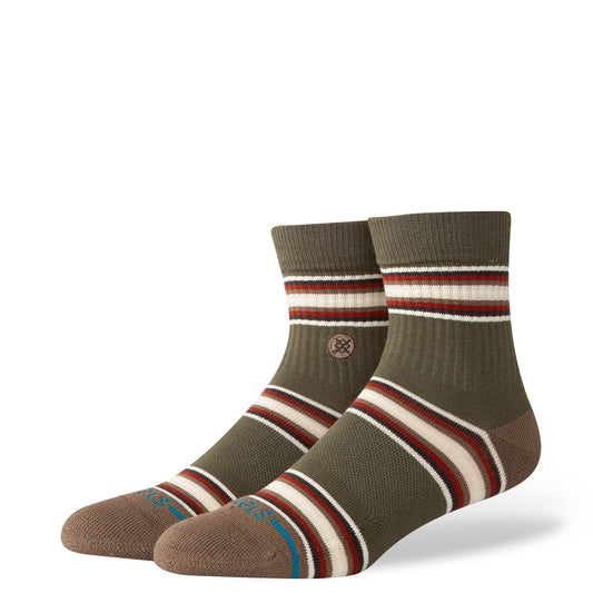 Chaussettes mi-mollet vert foncé Hill Top de Stance