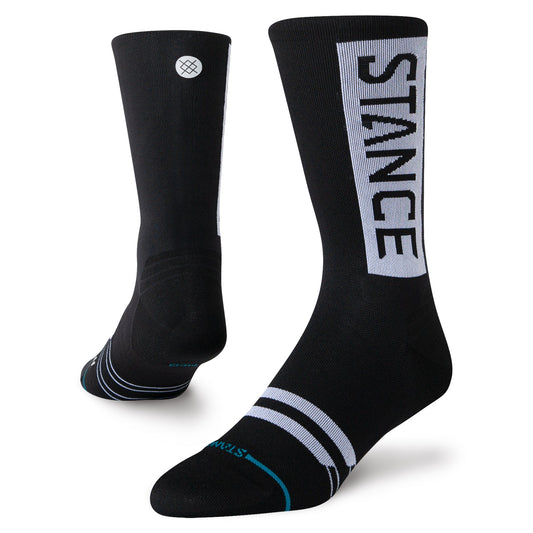 Chaussettes mi-mollet ultra fines noires Og de Stance