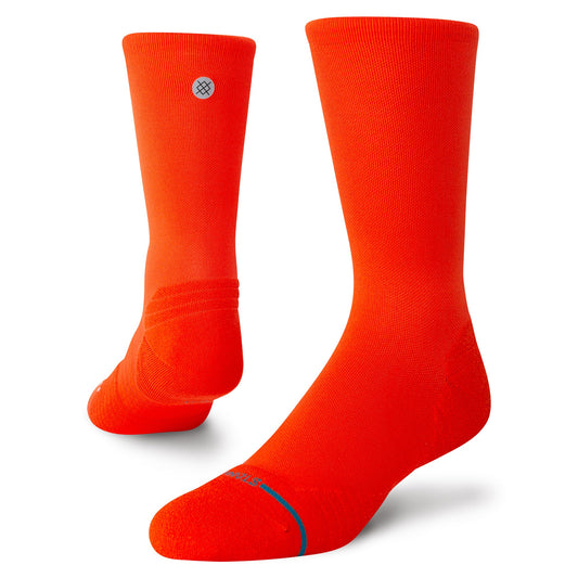 Chaussettes mi-mollet fines tomate Iconic de Stance