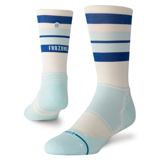 Chaussettes mi-mollet fines bleu clair Frozone de Stance