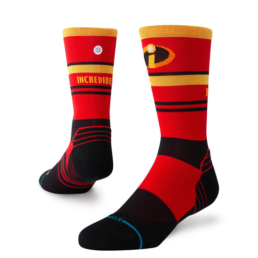 Chaussettes mi-mollet rouges fines Incredible de Stance