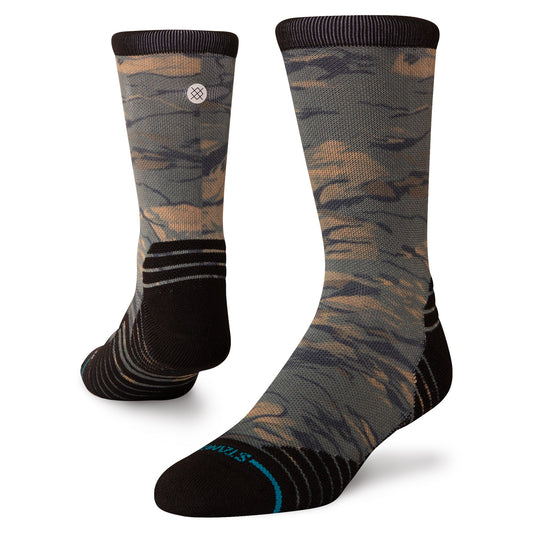 Chaussettes mi-mollet marron Rompin de Stance