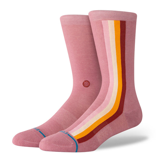 Chaussettes mi-mollet dustry rose Camino de Stance