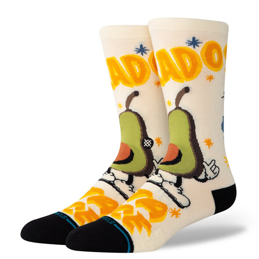 Stance Food Stand Crew Sock Canvas 