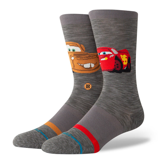 Chaussettes mi-mollet gris foncé Kachow de Stance