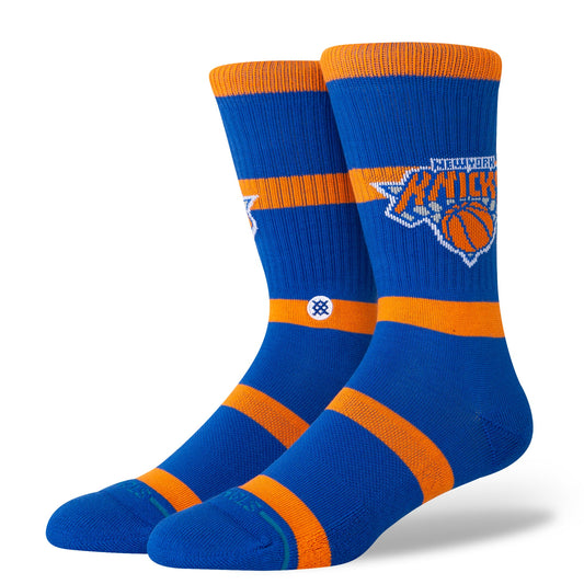 Chaussettes mi-mollet bleues Prep New York Knicks de Stance