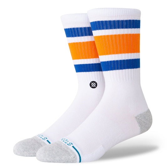 Stance Tube New York Knicks Crew Sock White