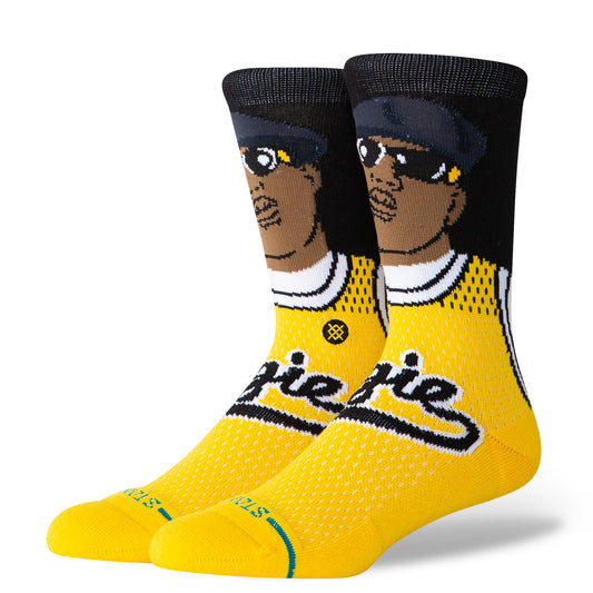 Chaussettes mi-mollet jaunes Juicy de Stance