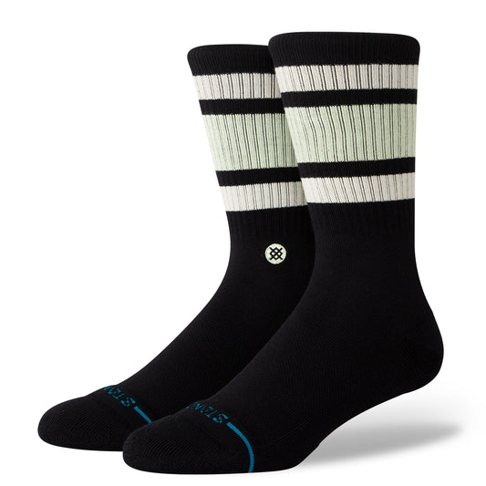 Chaussettes mi-mollet bleu noir Boyd de Stance