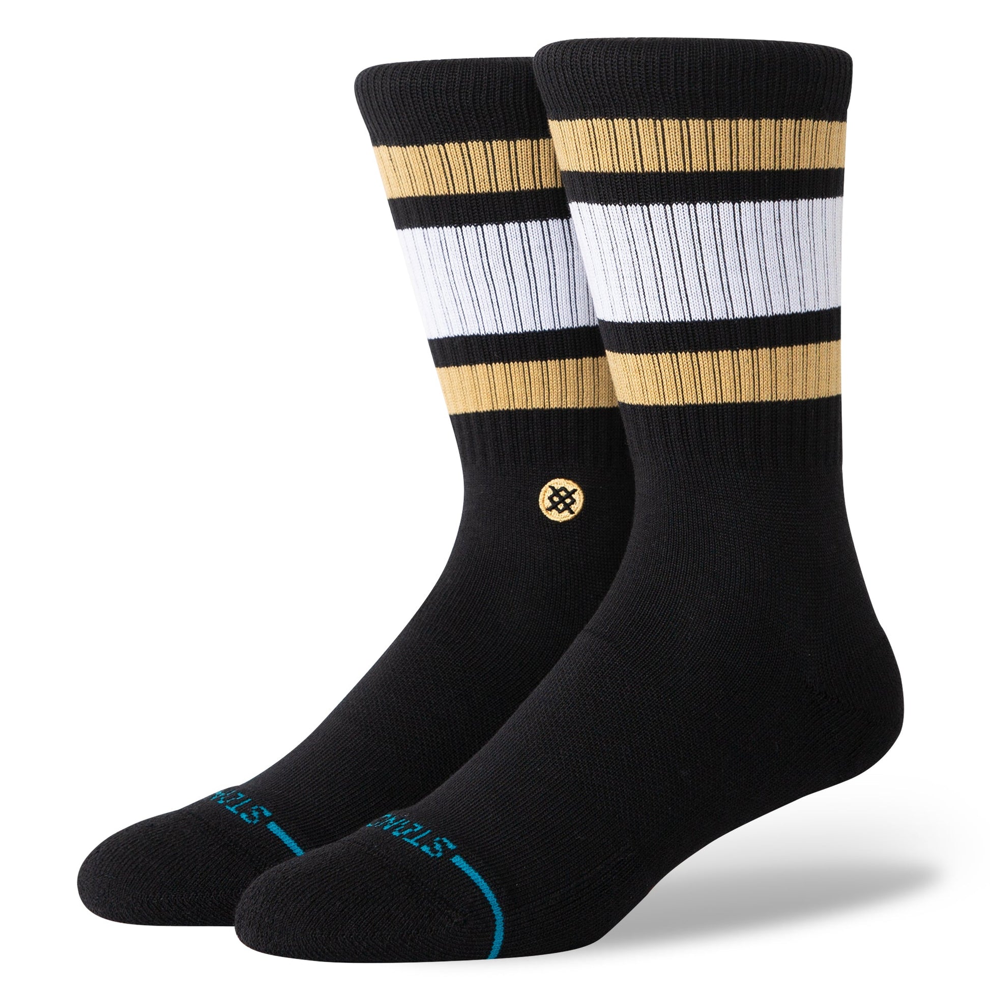 Stance Boyd St Crew Sock Black Brown