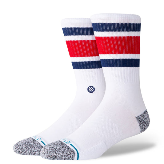 Chaussettes mi-mollet bleues Boyd de Stance