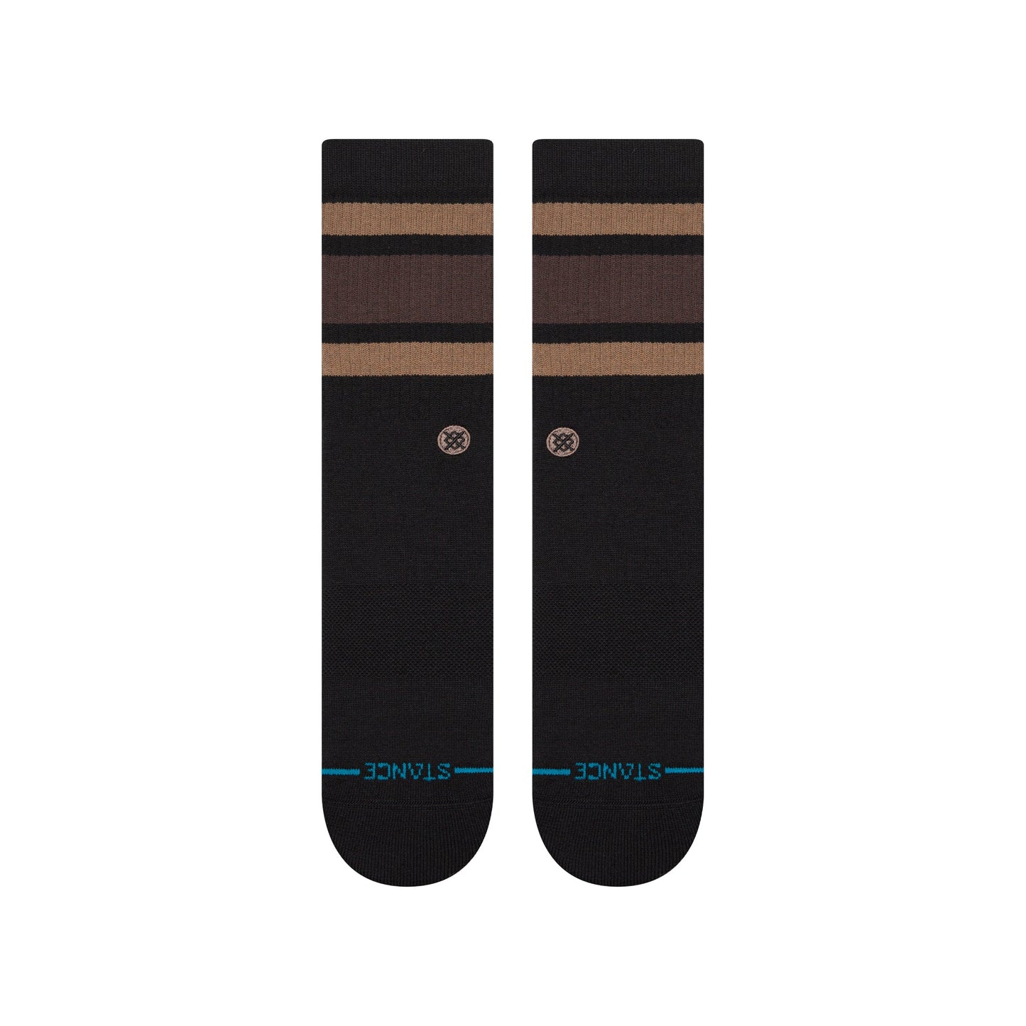 Stance Boyd Crew Sock Brown 2 