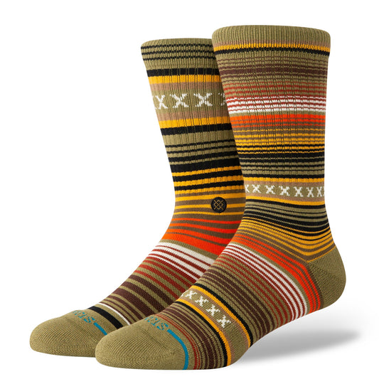 Chaussettes mi-mollet ciboulette Curren de Stance