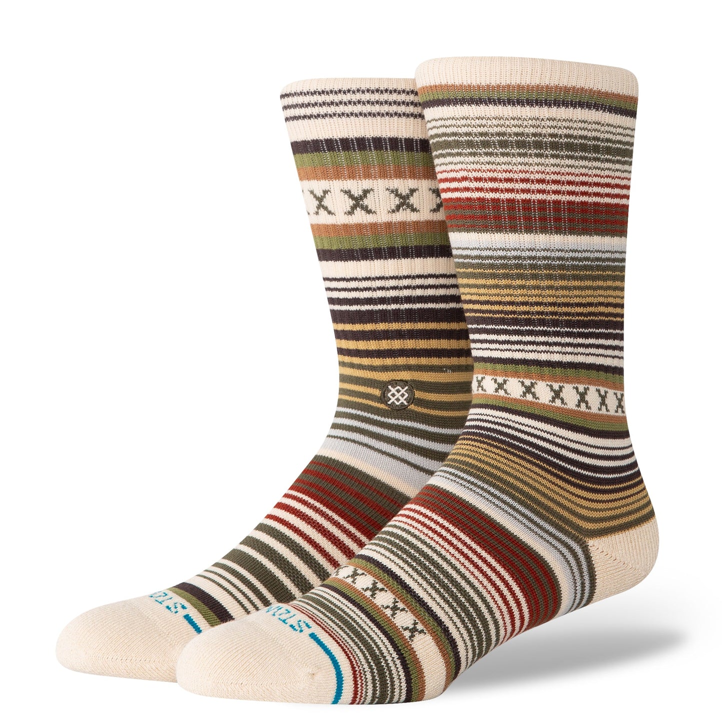 Stance Curren Crew Sock Tan 