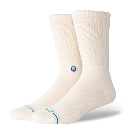 Chaussettes mi-mollet blanches Love de Stance