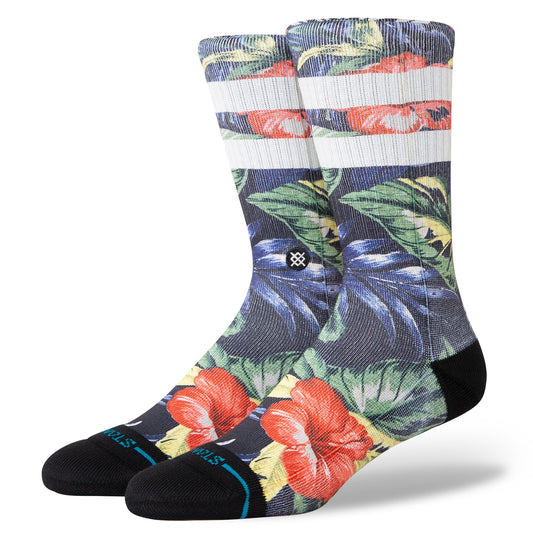 Chaussettes mi-mollet noires Mai Kai de Stance