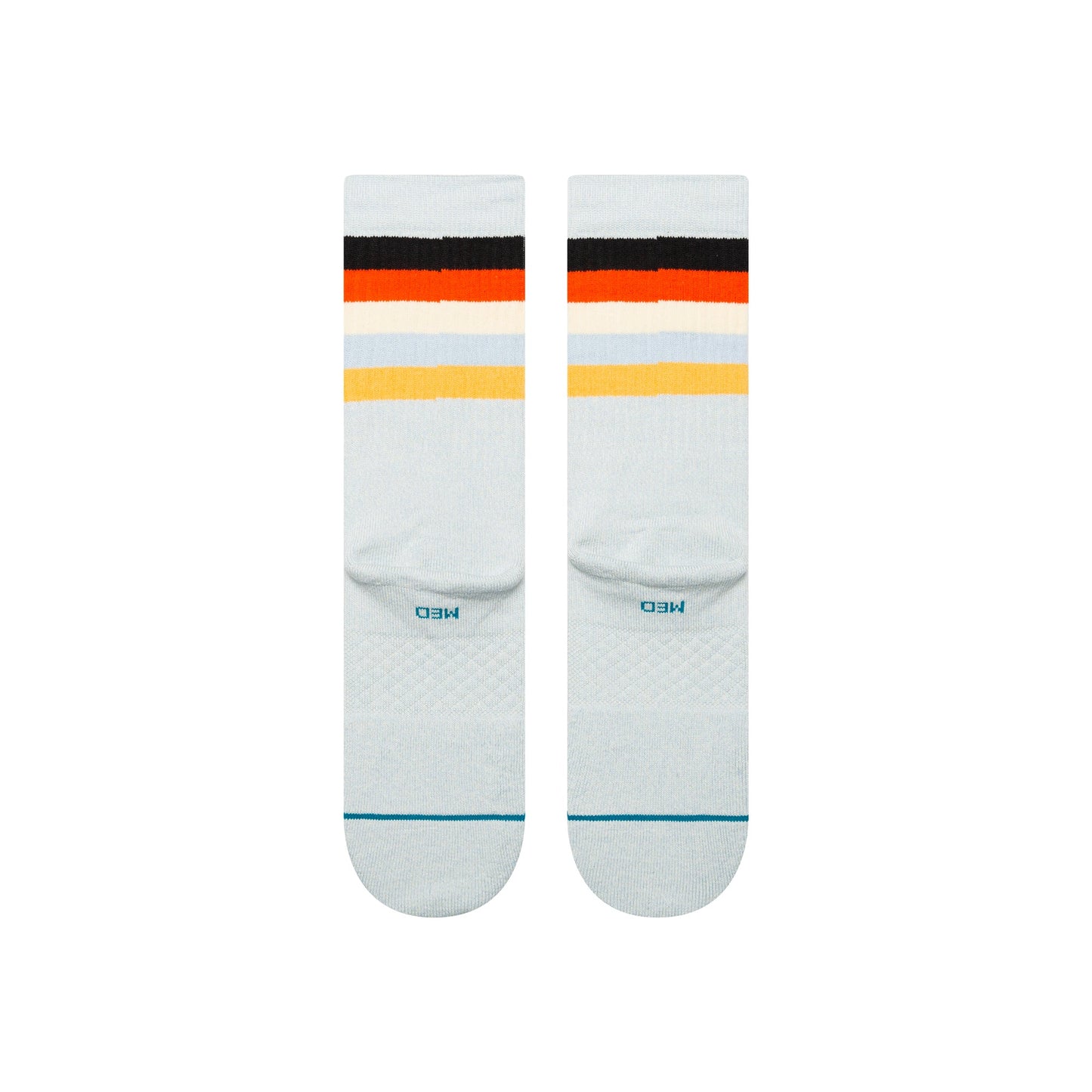 Chaussettes mi-mollet bleu glacier Maliboo de Stance