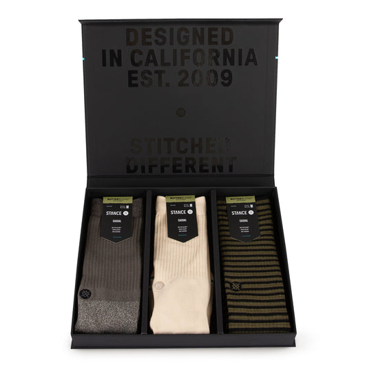 Lot de chaussettes mi-mollet grises Butter Blend de Stance