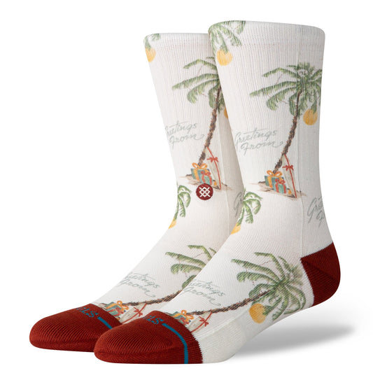 Chaussettes mi-mollet Canvas Greetings From de Stance