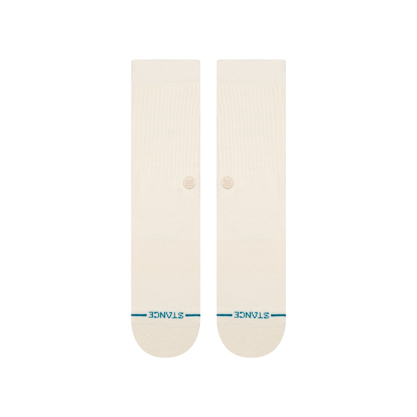 Stance Icon Organic Crew Sock Canvas 