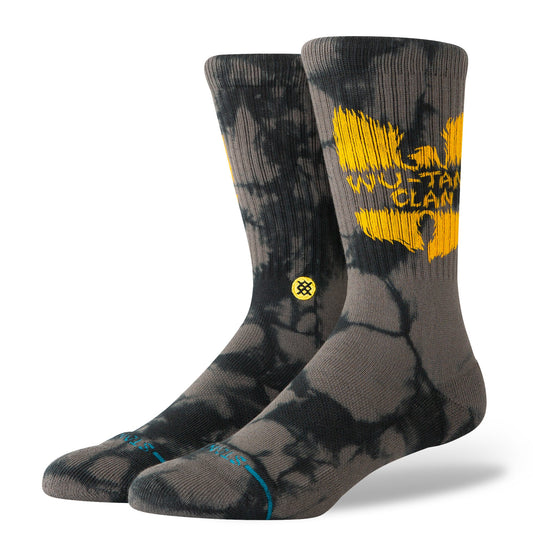 Chaussettes mi-mollet noires Shaolin Slums de Stance