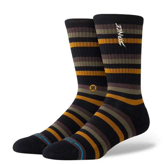 Chaussettes mi-mollet noires Slipping de Stance