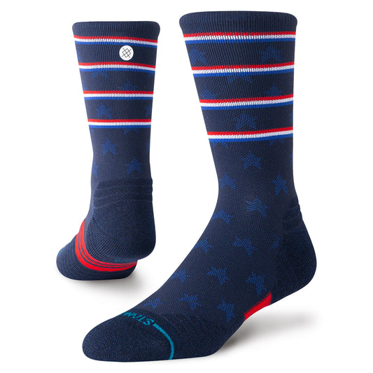 Chaussettes Stance - INDEPENDENCE CREW - Bleu marine