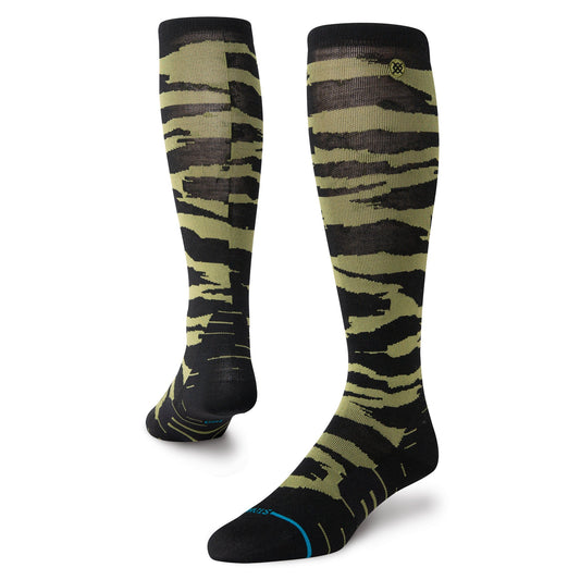 Chaussettes en laine ultra fines noires Creeky Meadow de Stance