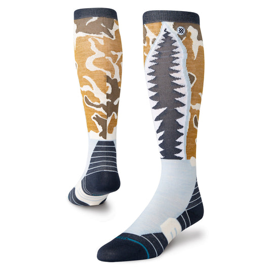 Chaussettes en laine ultra fines bleu glacier Warbird de Stance