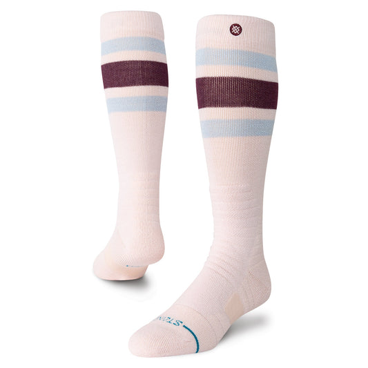 Chaussettes de sport d'hiver mi-hautes en laine Pink Fade Boyd de Stance