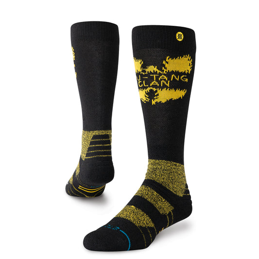 Chaussettes au-dessus du mollet en laine noires Shaolin Slums de Stance