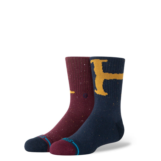 Chaussettes mi-mollet enfant bleu marine Ron And Harry de Stance