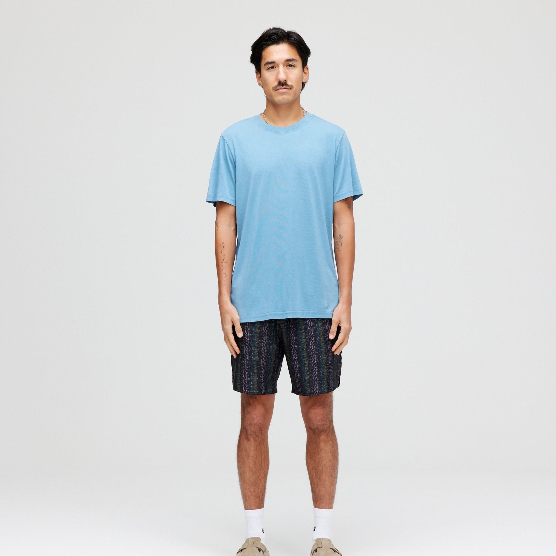 Stance Butter Blend T-Shirt Blue |model