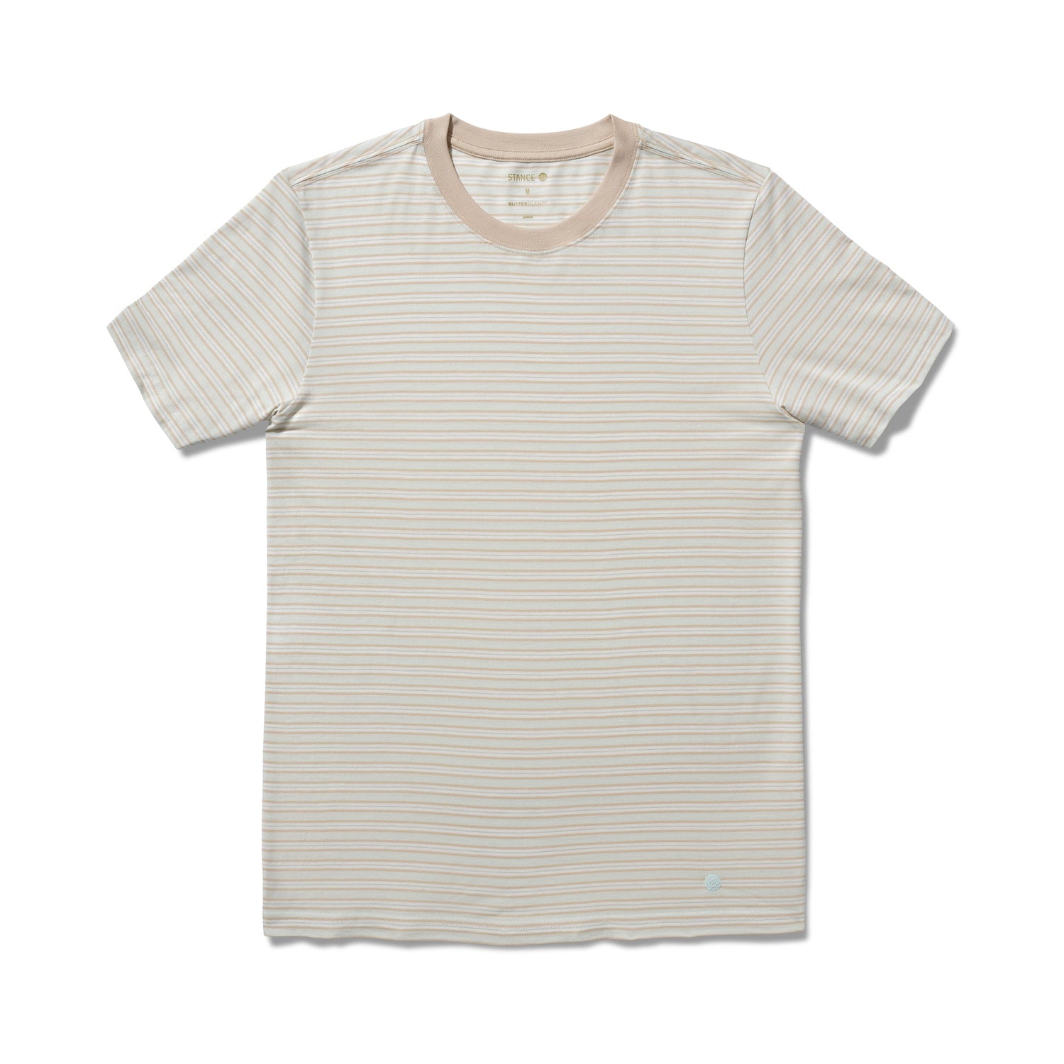 T-shirt bleu clair en Butter Blend de Stance