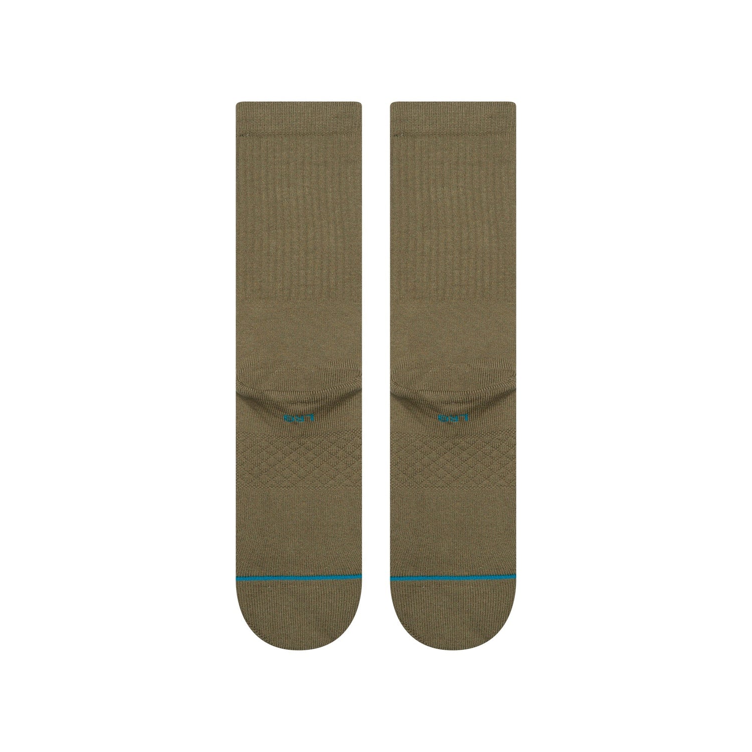 Stance Icon Crew Sock Green