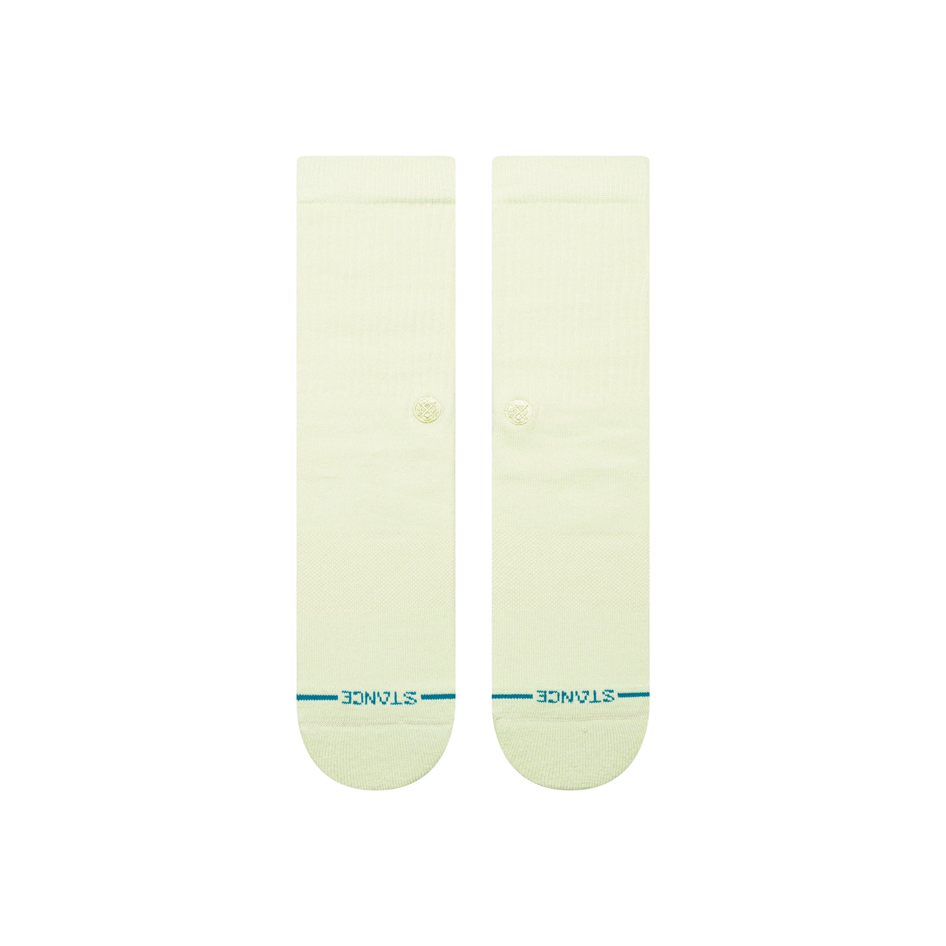 Stance Icon Crew Sock Green Sand